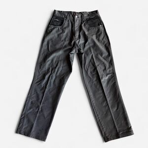 Fubu Men's Black and Grey Jeans